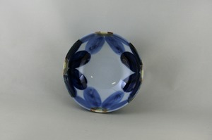 藍花紋丸小鉢