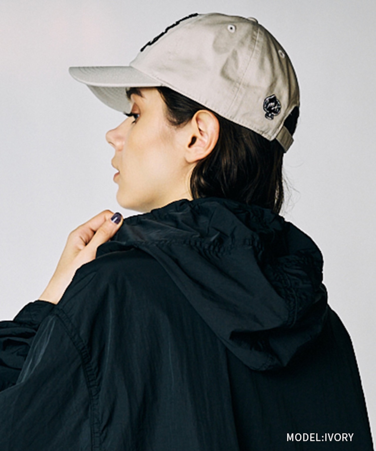 Dogs AND LOVERS Logo CAP (IVORY) CQ-49504