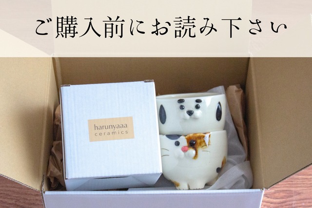 ご購入前に必ずお読みください