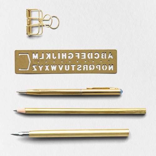 Brass Stationery Set