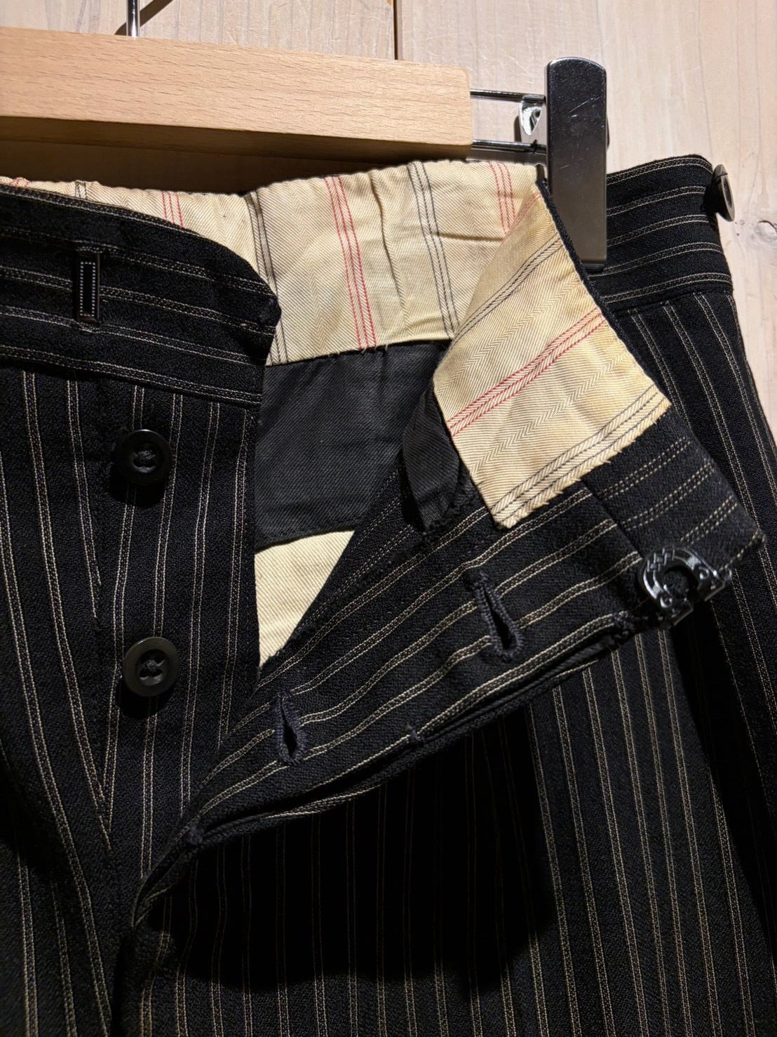 a.k.a.C.a.k.a vintage】40's〜50's Vintage Stripe Slacks Pants
