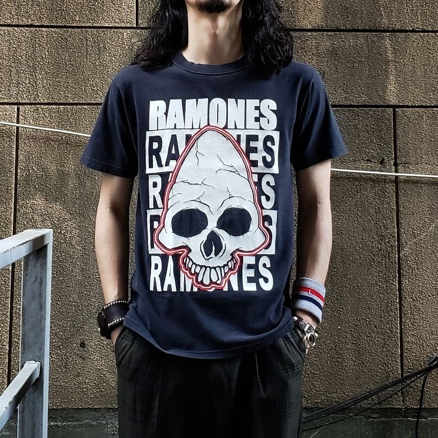 90s Ramones S/S T-shirt ラモーンズ NYパンク バンドT バンT