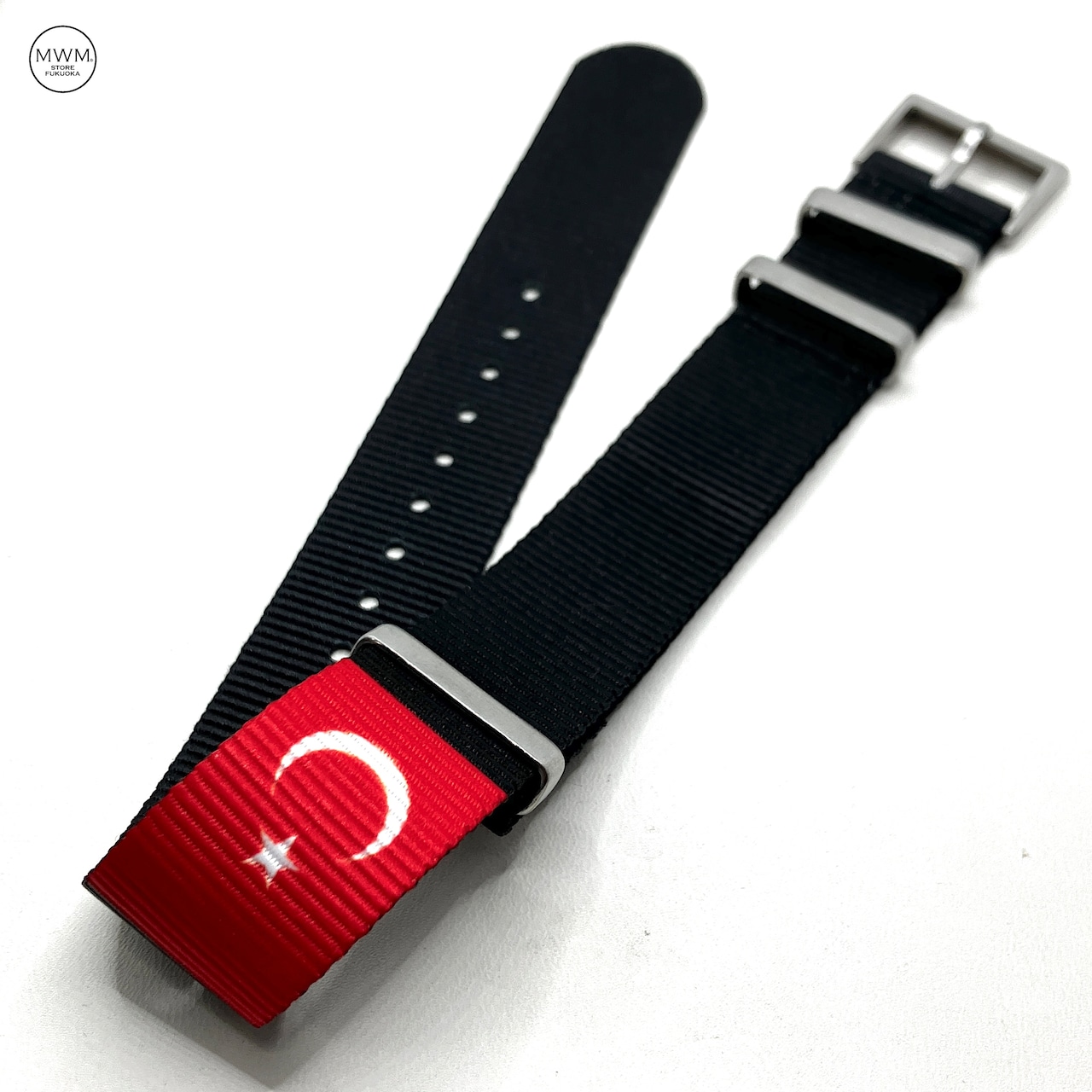 TAD STRAP for MWM  "Pray for Turkey &Syria " ストラップ 20mm 腕時計ベルト