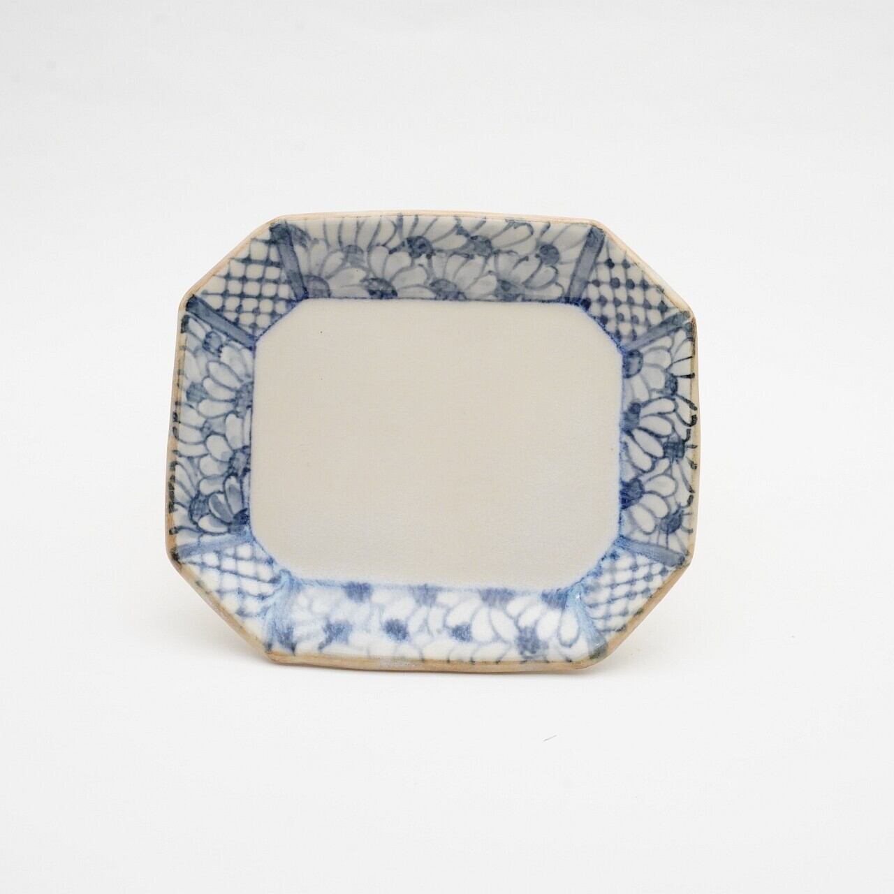 【陶彩工房Canoe】「菊尽くし」八角皿 19
