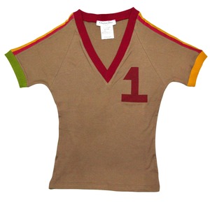 “RA$TA” Christian Dior AW03 rastafari design top