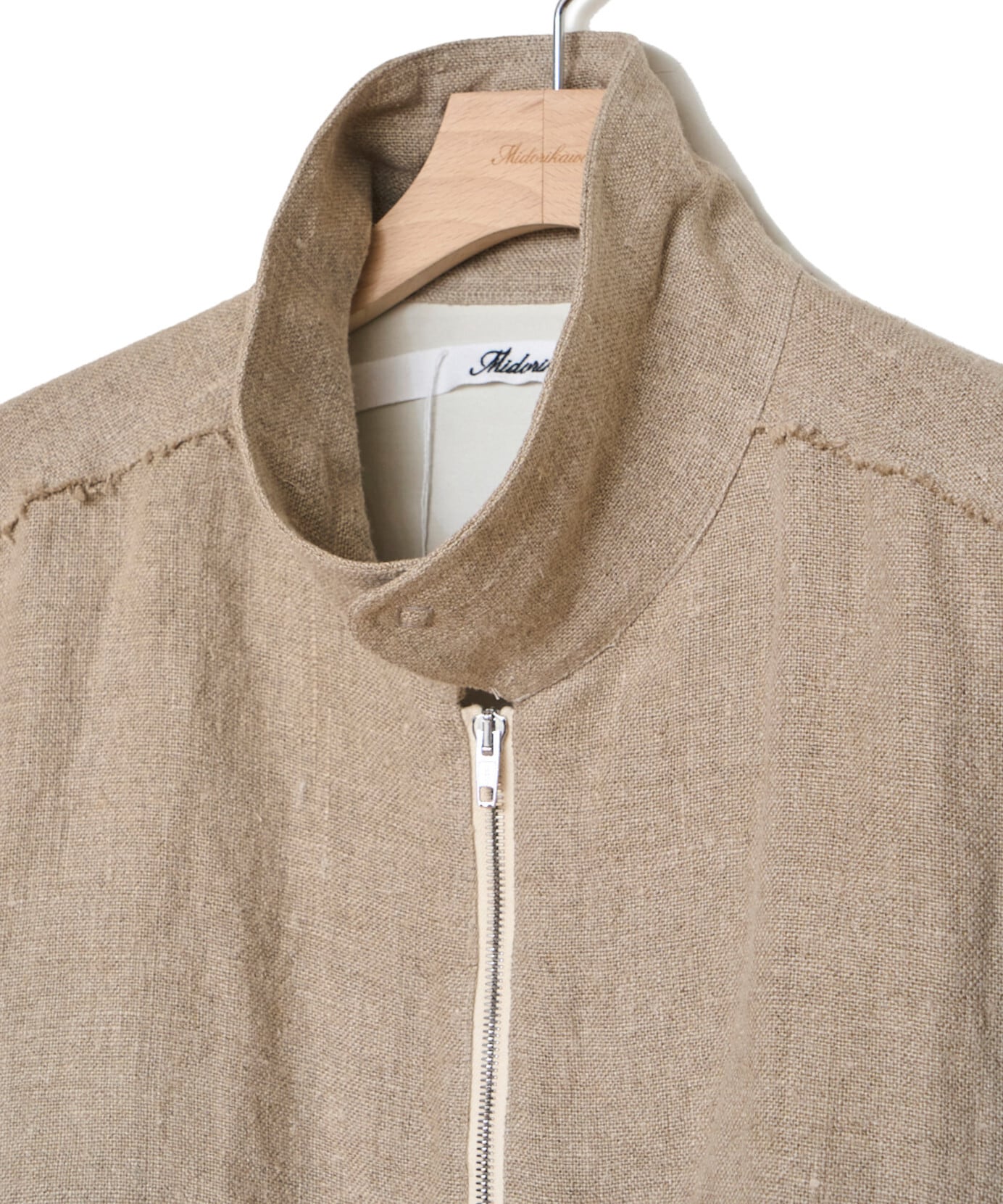 Midorikawa / MID26SS-BL01 CROSS BLOUSON (IVORY) | AfterSchool