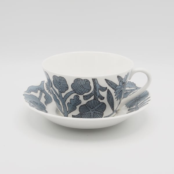 鹿児島睦xGUSTAFSBERG(グスタフスベリ) Juni カップ&ソーサー Blue