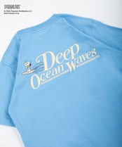 【#Re:room】#Re:room PEANUTS DEEP OCEAN WAVES  T-shirts［REC693］