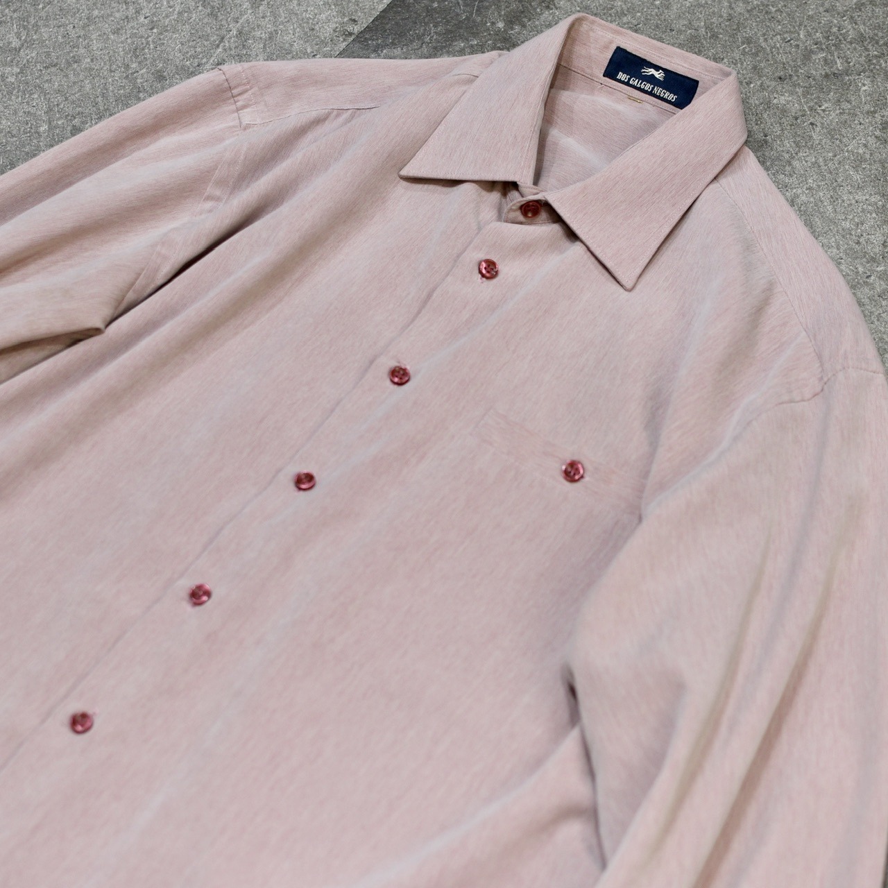 marbled meat pink shirt