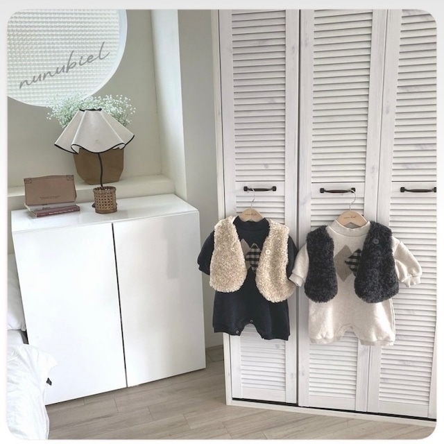 予約⌇nunubiel / bebe fur vest