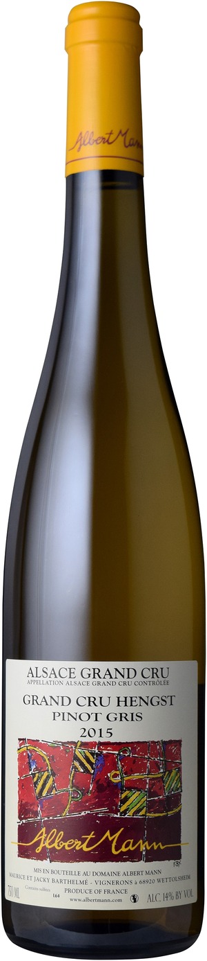 2015 Alsace Grand Cru Pinot Gris Hengst, Dm. Albert Mann