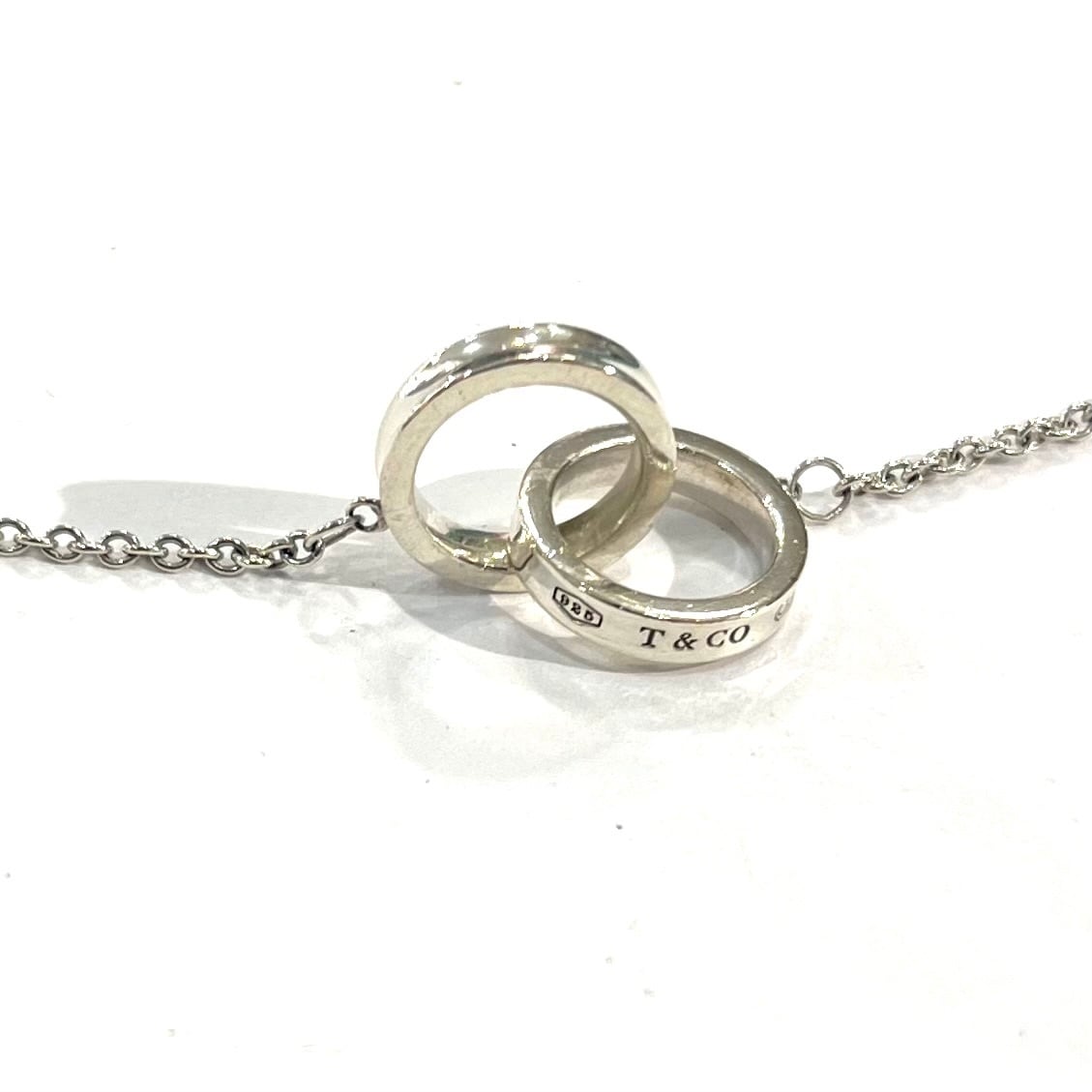 TIFFANY & Co.】 2754 ティファニー インターロッキング ダブルリング