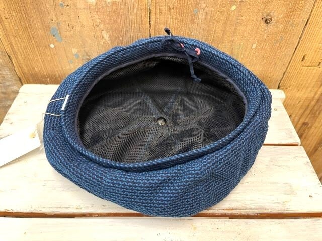 The Factory Made Sashiko Beret (ファクトリーメイド 刺し子ベレー