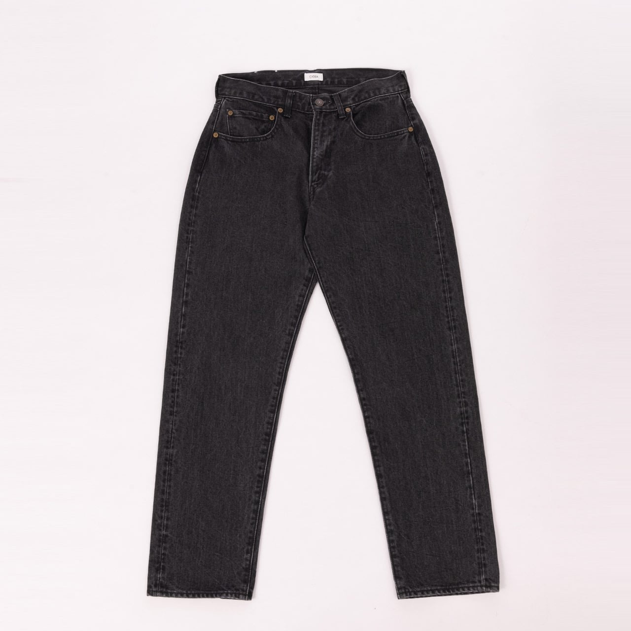 CIOTA(シオタ) シオタ ブラック スビンコットン 13.5oz スリムデニム 