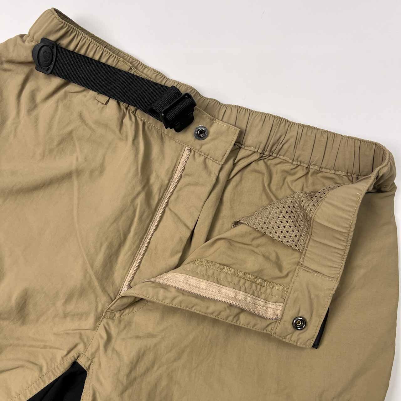 MILLET ミレー クライミング ショーツ ナイロン ハーフパンツ ショートパンツ サイズ S /アウトドア/ベージュ