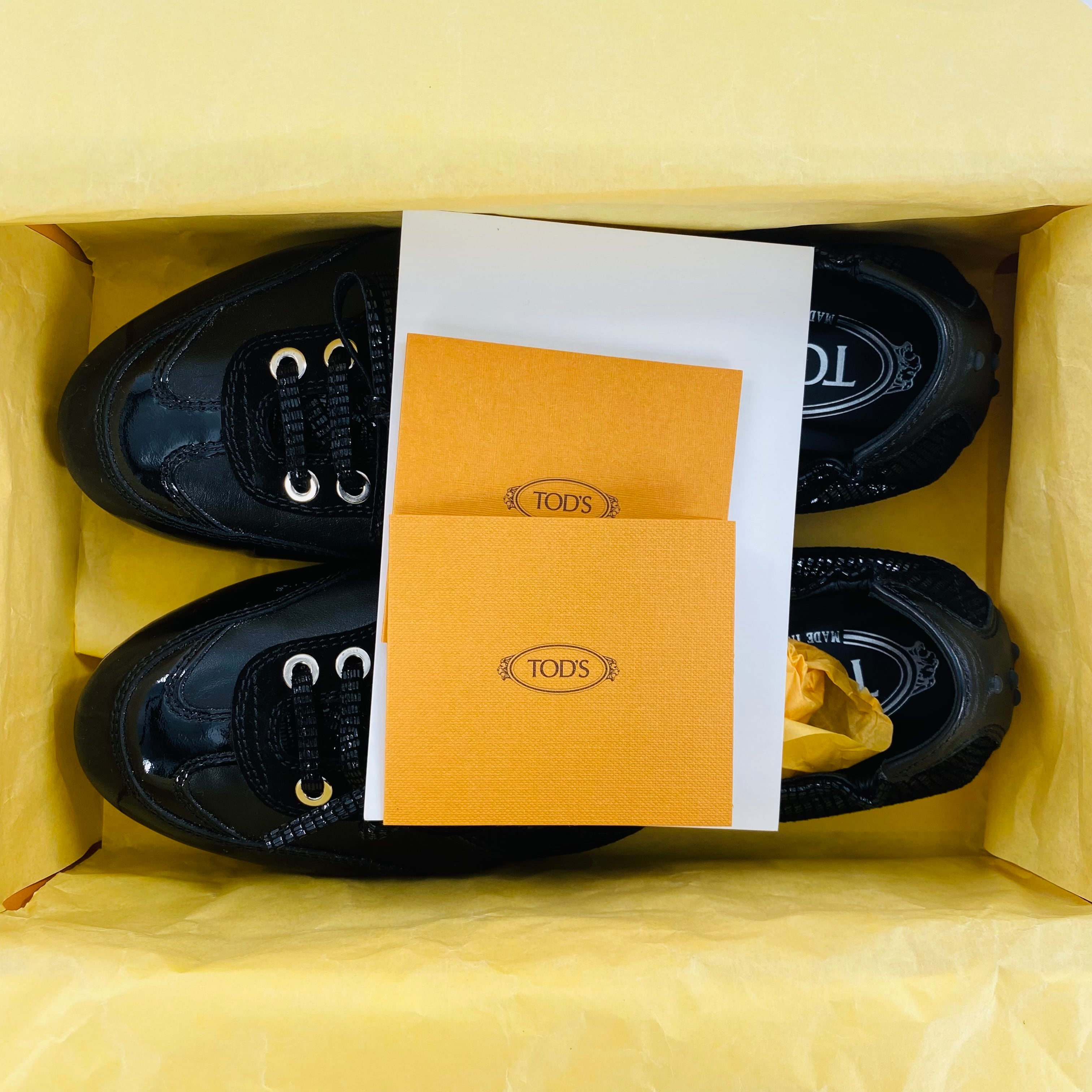 美品】TOD'S（トッズ） バレエシューズ ブラック | Remonnaie