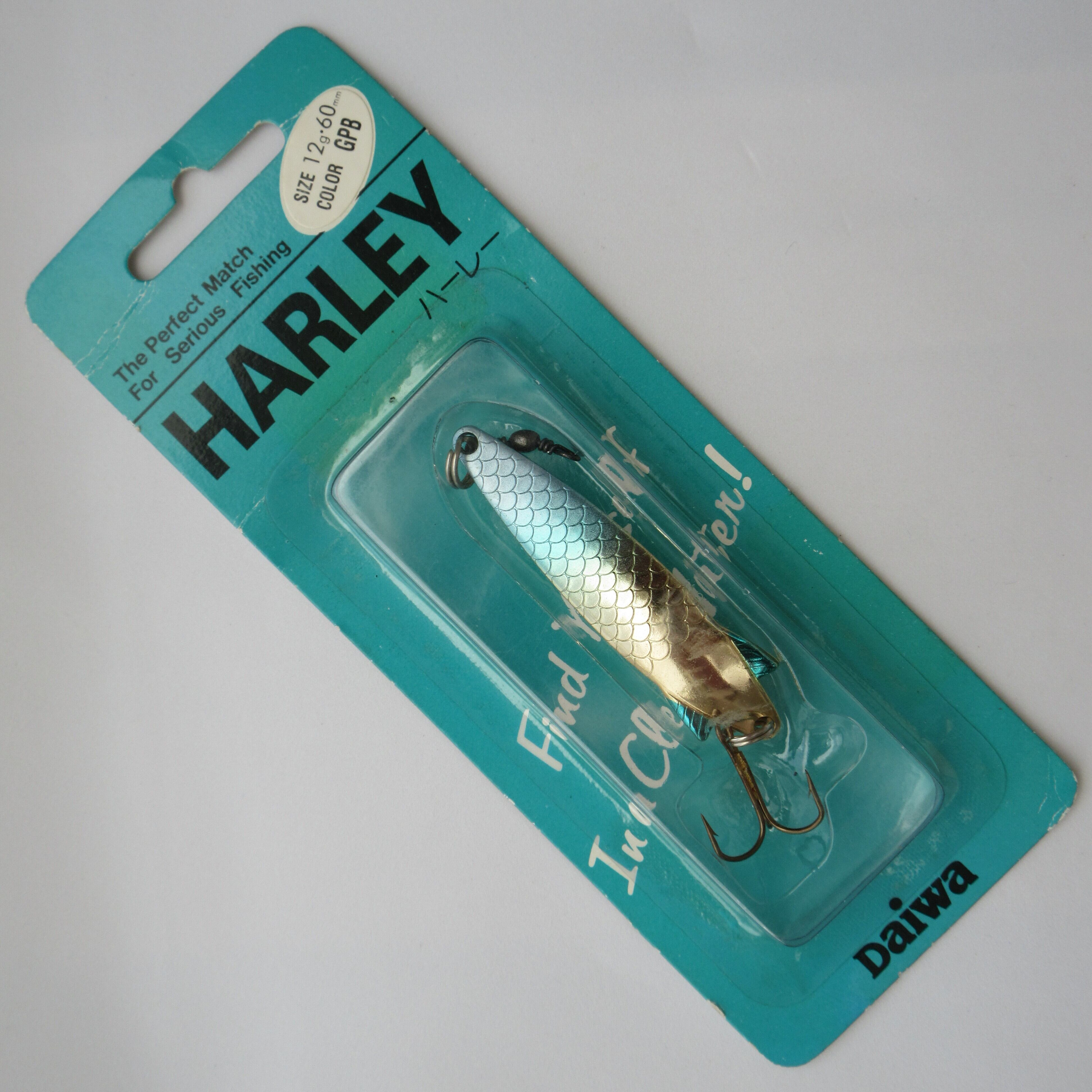 12g/60mm OLD ダイワ ハーレー Daiwa HARLEY COLOR/GPB トラウト バス
