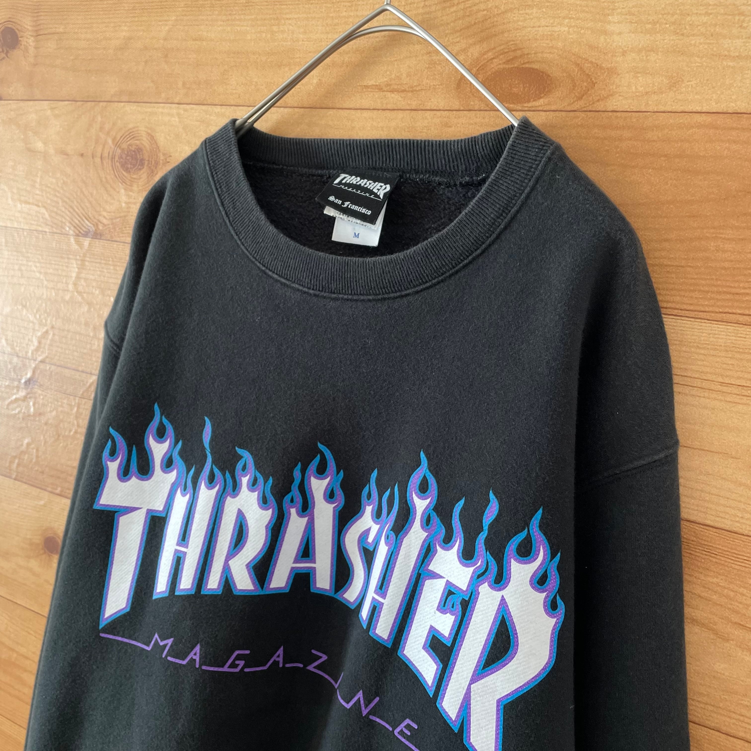 THRASHER スラッシャー　スウェット　トレーナー　プリントロゴ