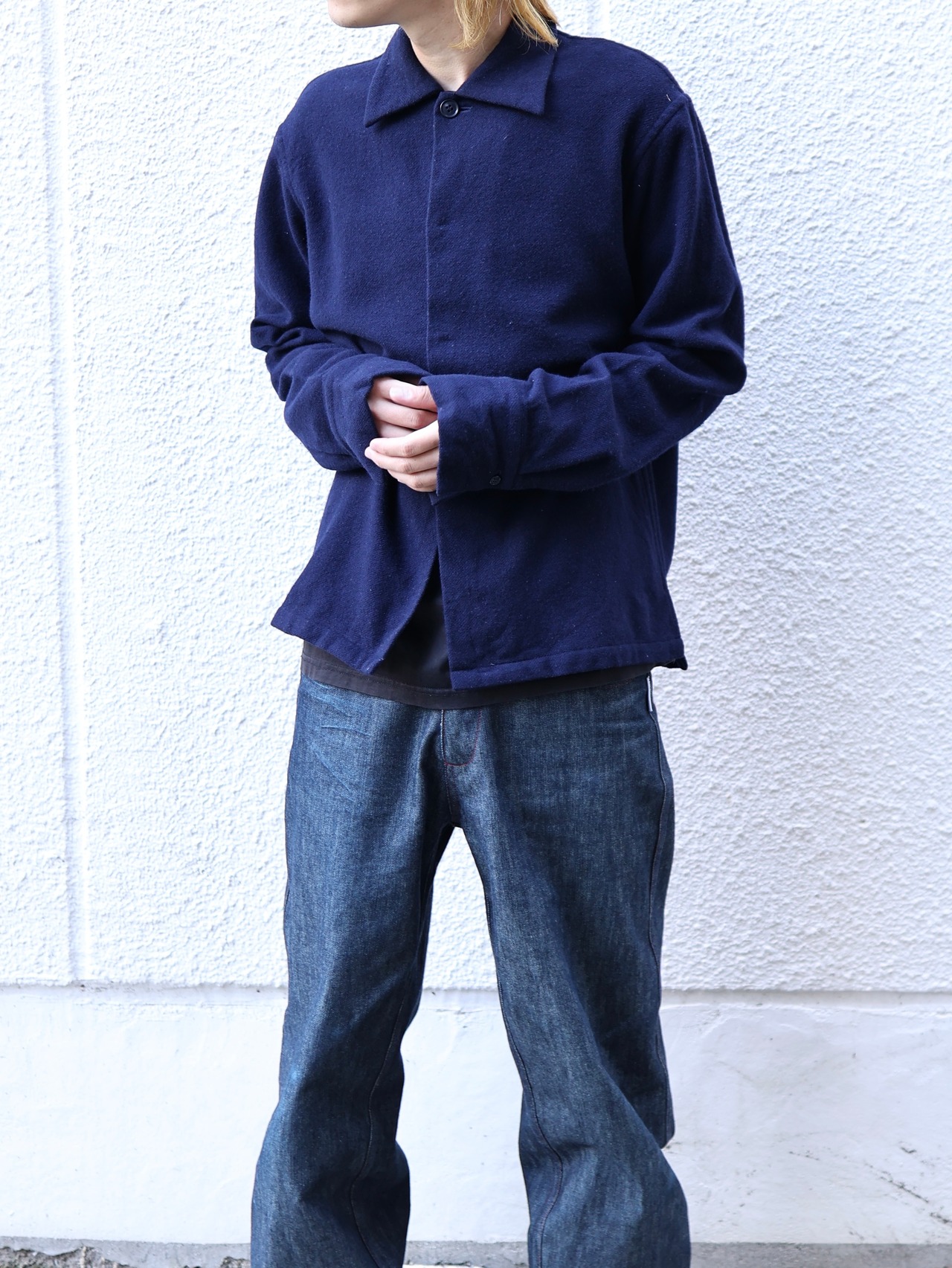 【Y's】coloring shirt jacket