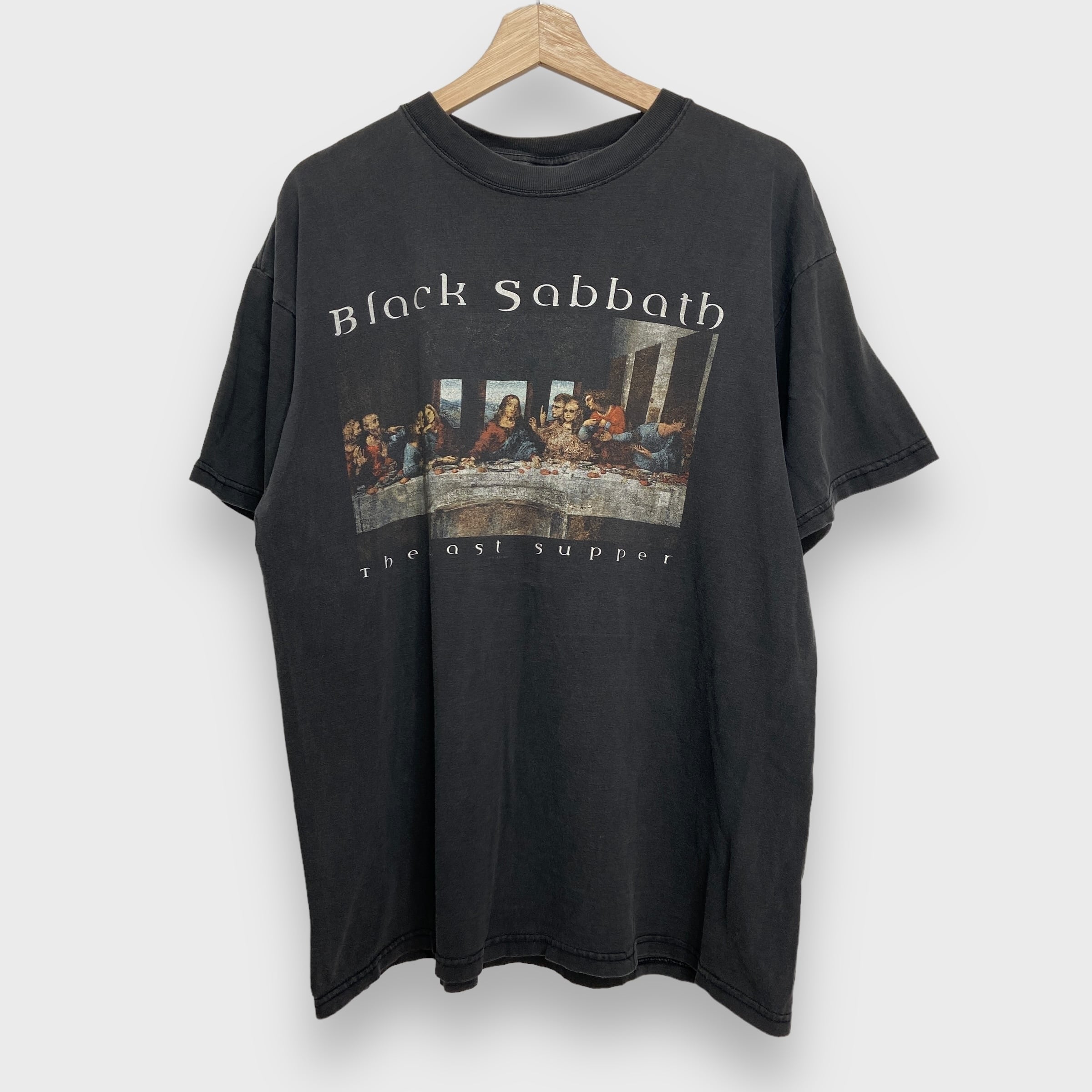 90s BlackSabbath ブラックサバス 最後の晩餐 バンt XL | 古着屋 Uan