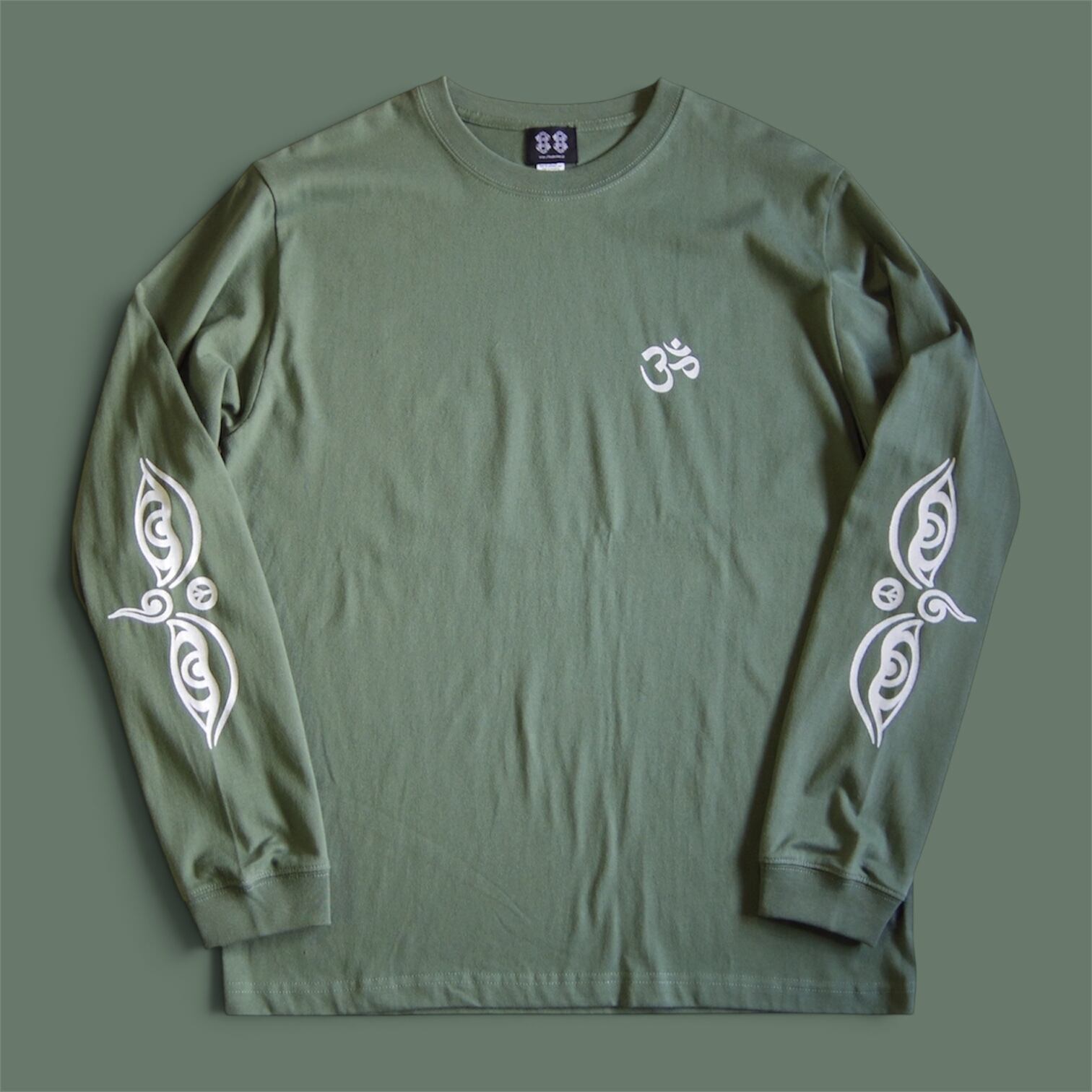 ॐ×Buddha eye L/S T-SHIRT / ブッダアイ ロングスリーブTシャツ -City Green-