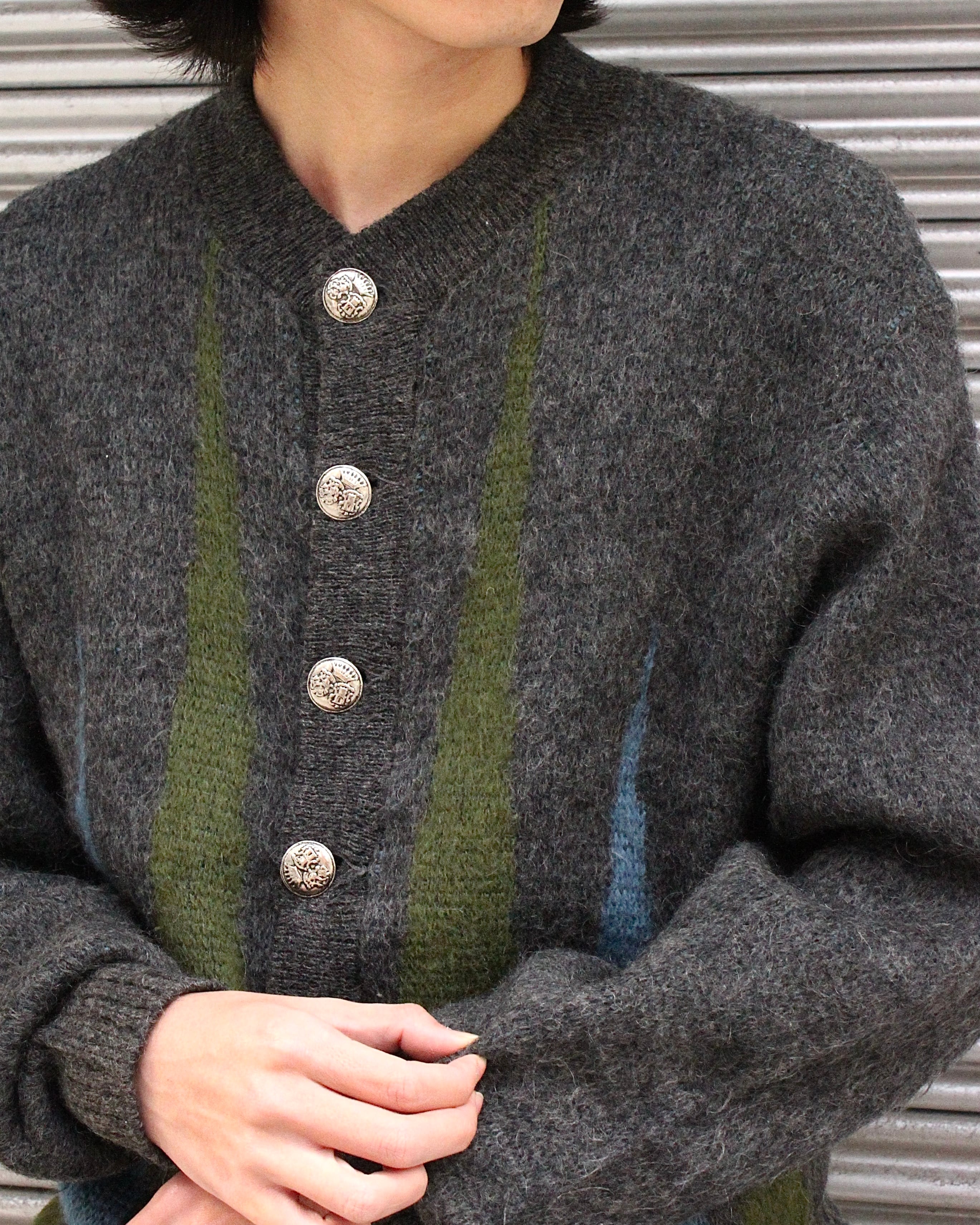 70s PURITAN Design Mohair Cardigan | VOLAR