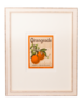 Framed Antique　f-57  Orangeade 額装品　