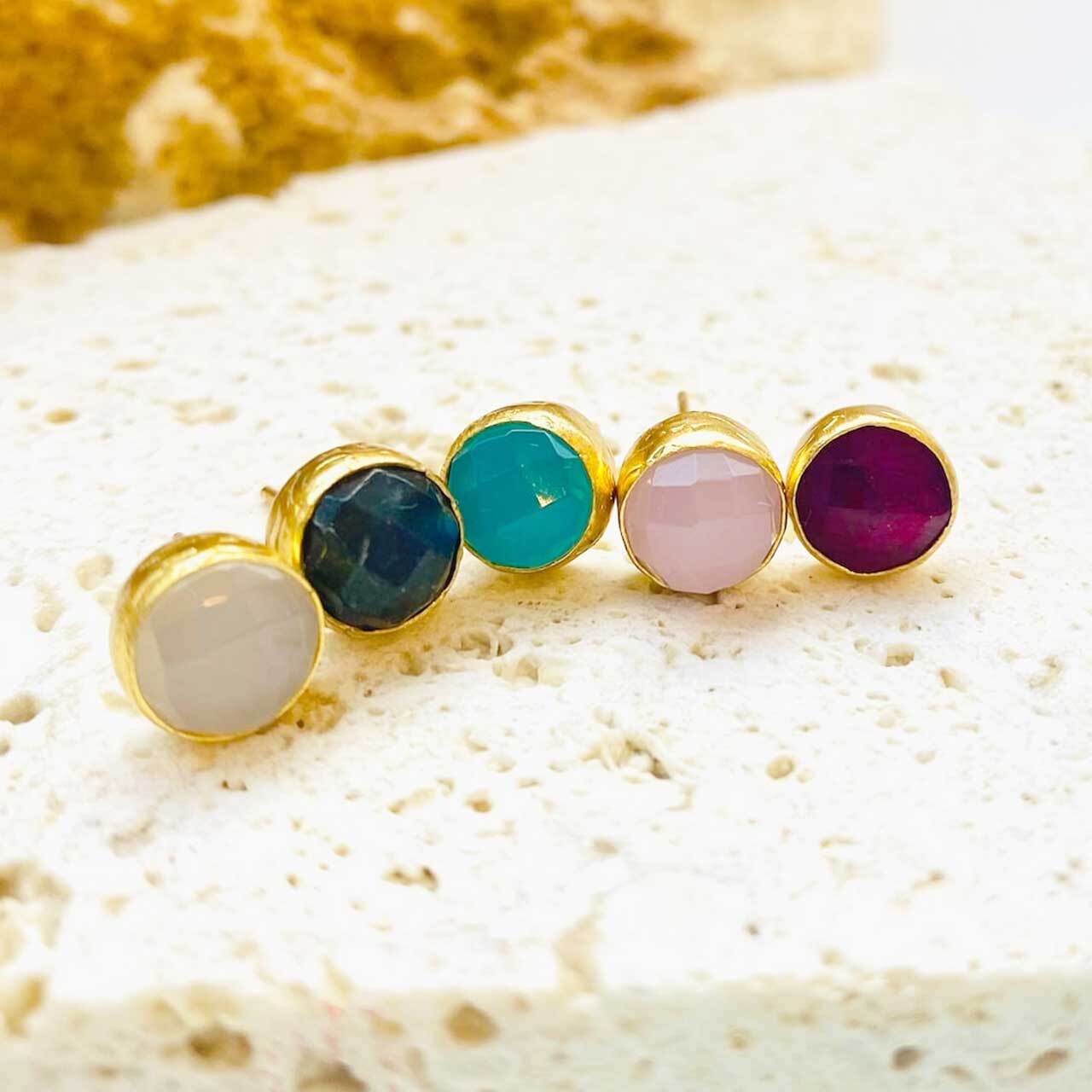 一粒サークルピアス