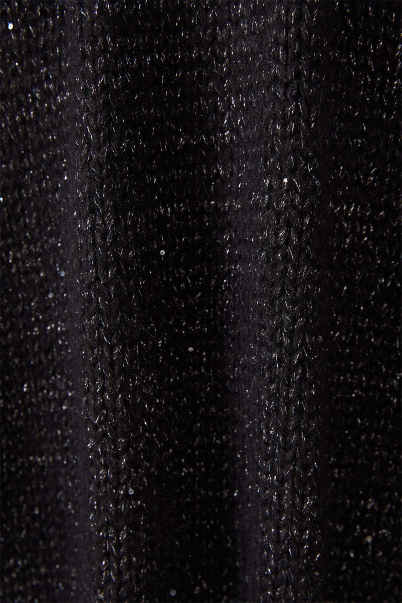 FOURAM - Sequins Lame Knit - 44-02-54-02001 ：Gray｜スパンコール／フィルム糸／前後2WAY