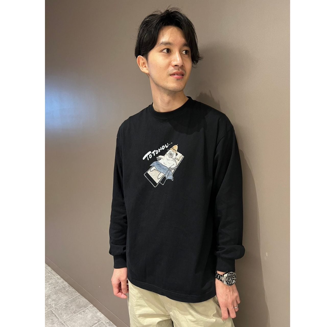 【マリコ】うねうね Tシャツ・ロンパset ウサステッチロンT | VOLCAN&APHRODITE 公式通販