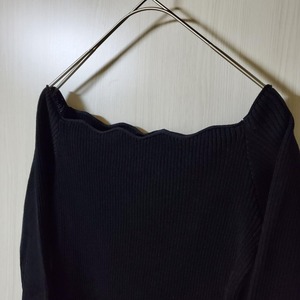 【USED】andemiu 黒　カットソー