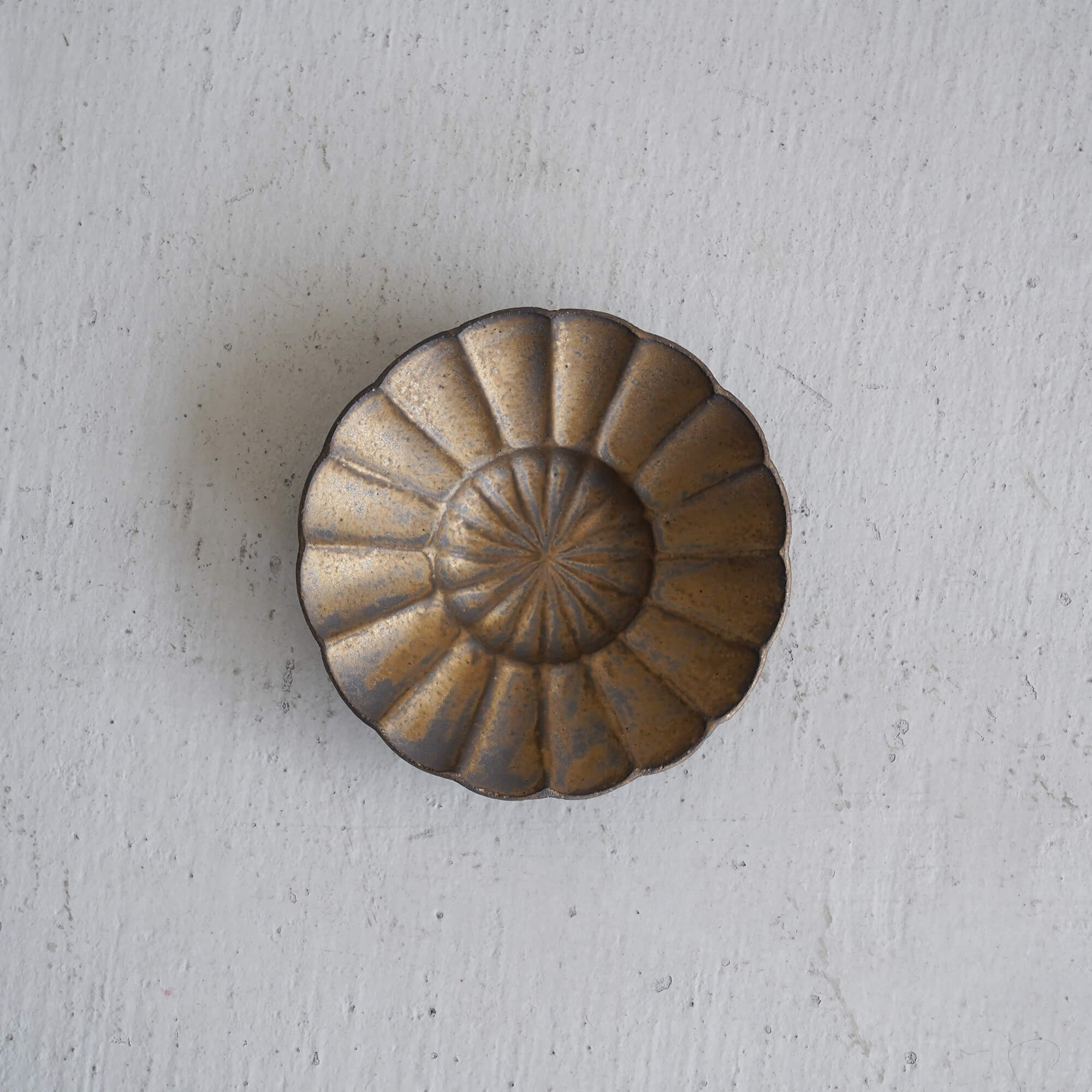 水野幸一 銅彩釉 モール向付