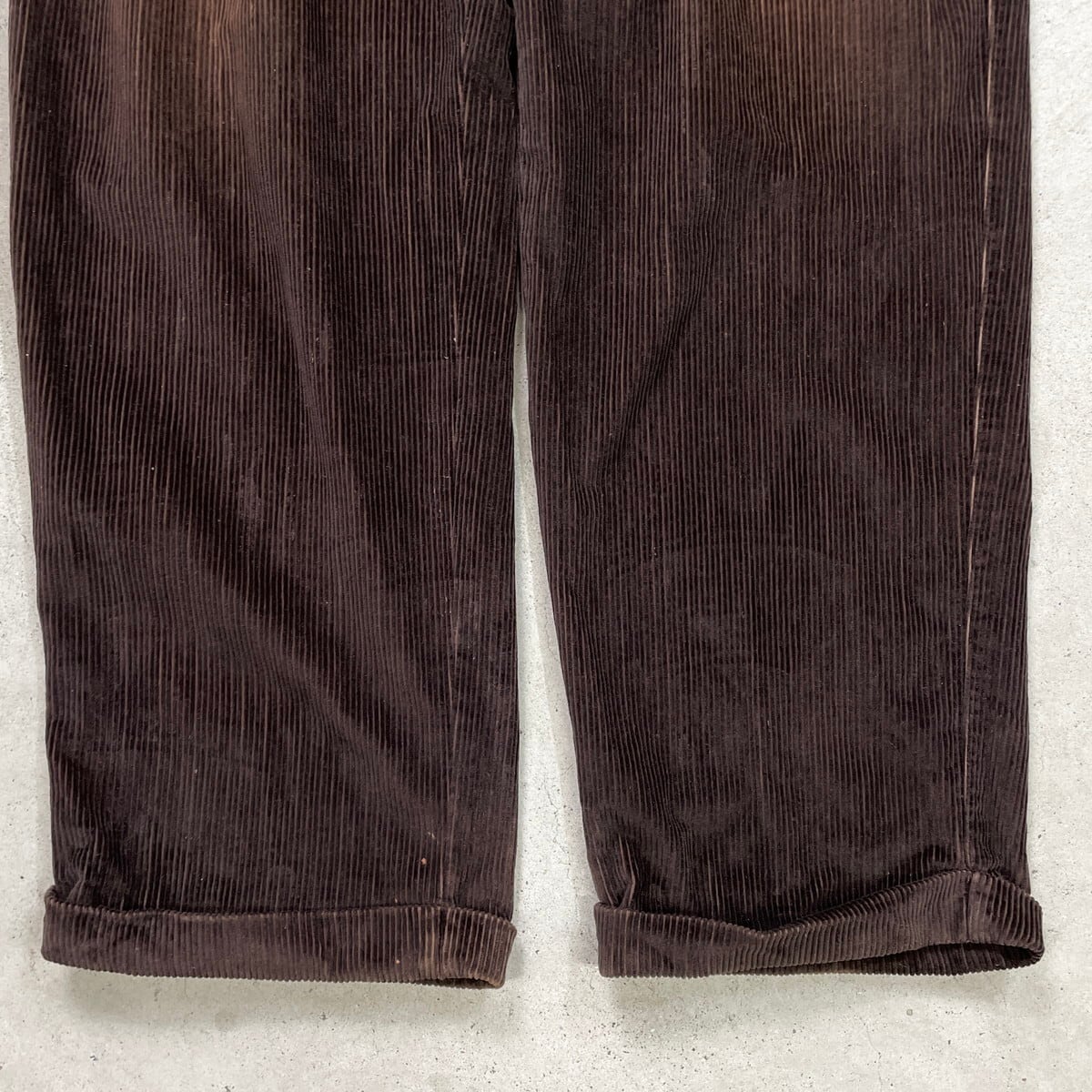 NAUTICA ノーティカ 2タック ワイド コーデュロイパンツ 太畝 メンズ