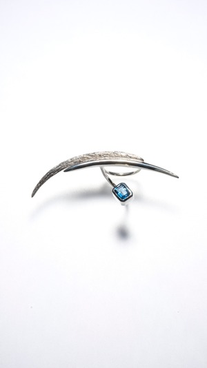 shadow bluetopaz ring (CAAC-R027)