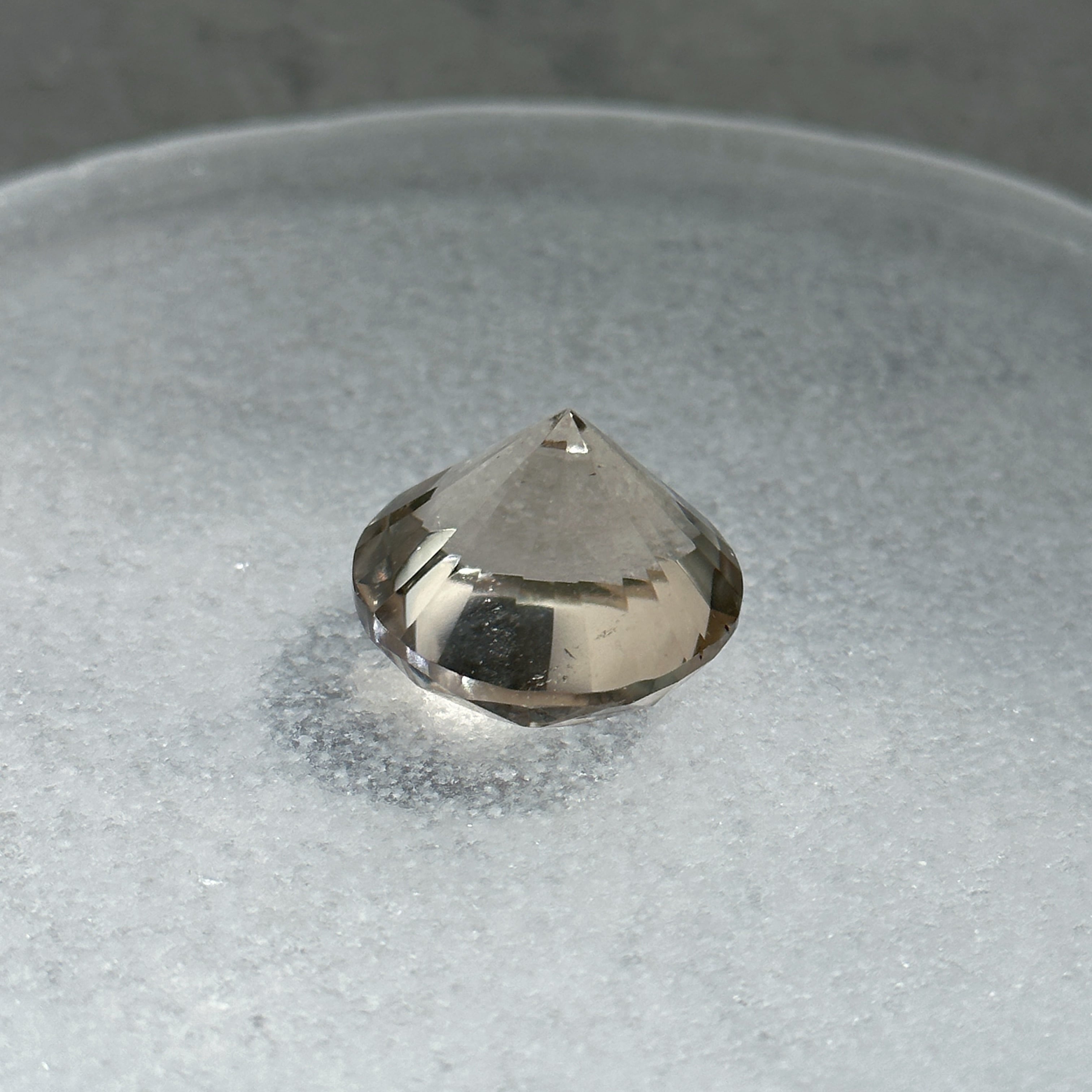 シトリン（黄水晶） ミニダイヤモンドカット01◇ Citrine ◇ 天然石