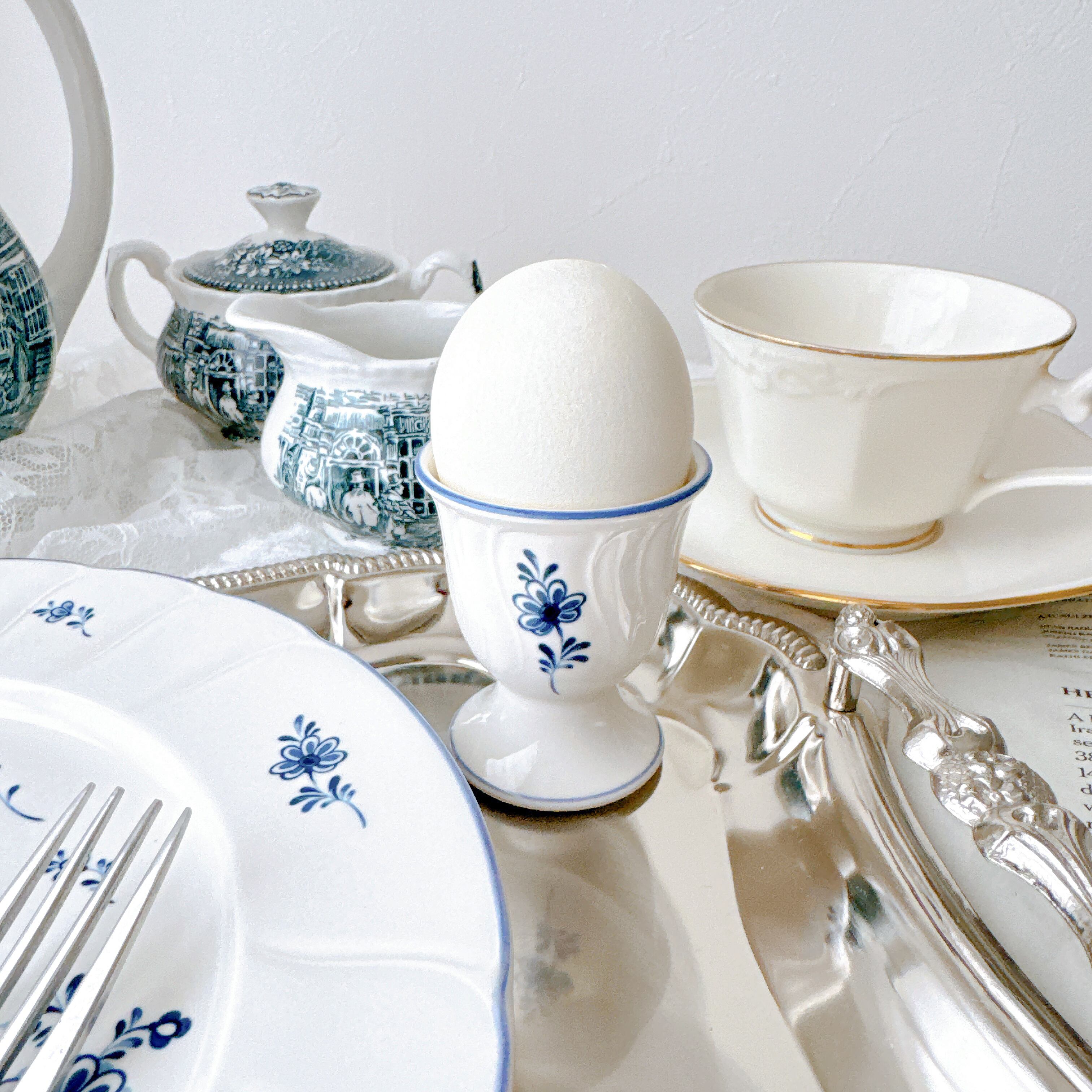 vintage】Noritake CRAFTONE 8709 ノリタケ クラフトーン エッグ
