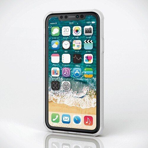 iPhoneXR 128GB 新品　ガラスフォルム&スマホケース付き iPhoneXR】ケースガラスケースGRANGLASS耐衝撃設計 クリア | i+labo