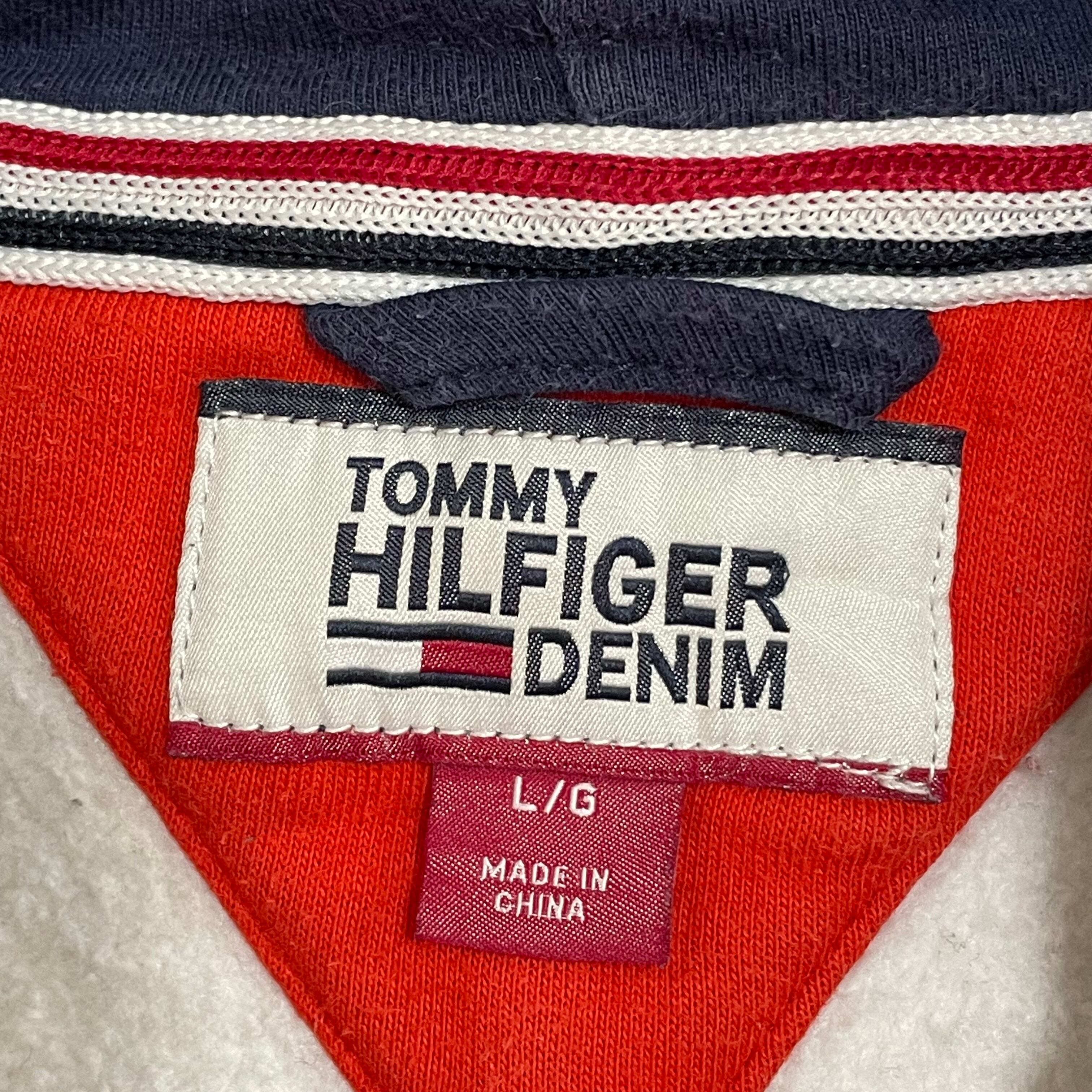 TOMMY HILFIGER DENIM ジップアップ パーカー クレイジーパターン