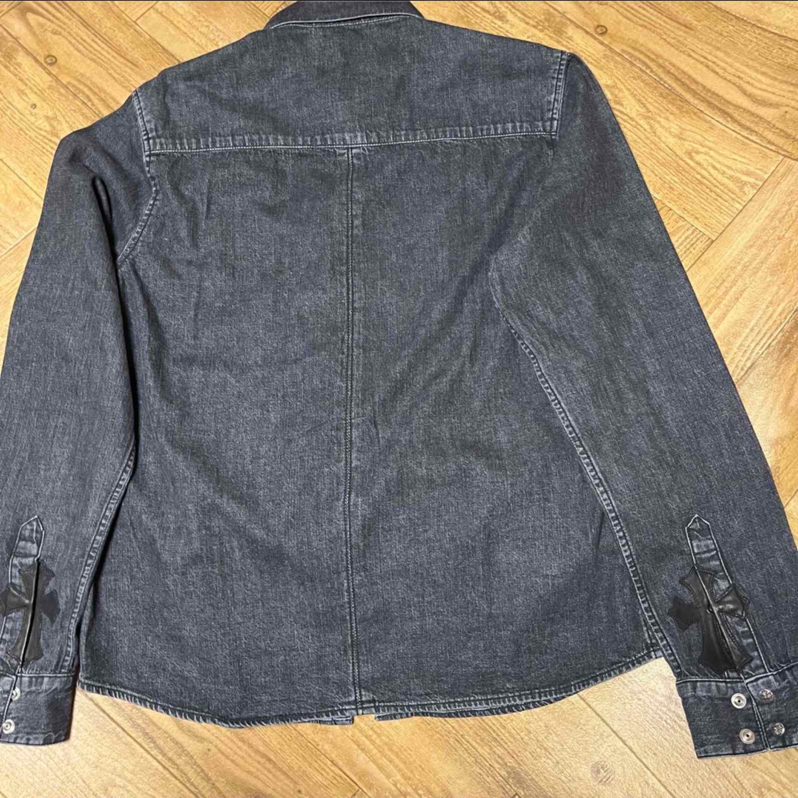 CHROME HEARTS クロムハーツ Cross Patch Denim Jacket デニム