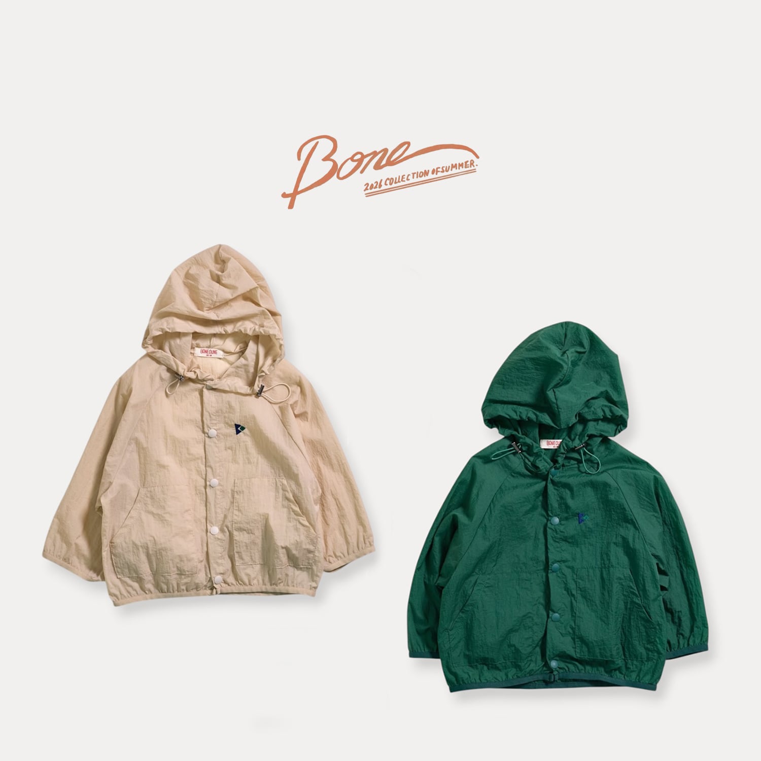 bone windbreaker【BONEOUNE】※7月中旬〜下旬発送予定