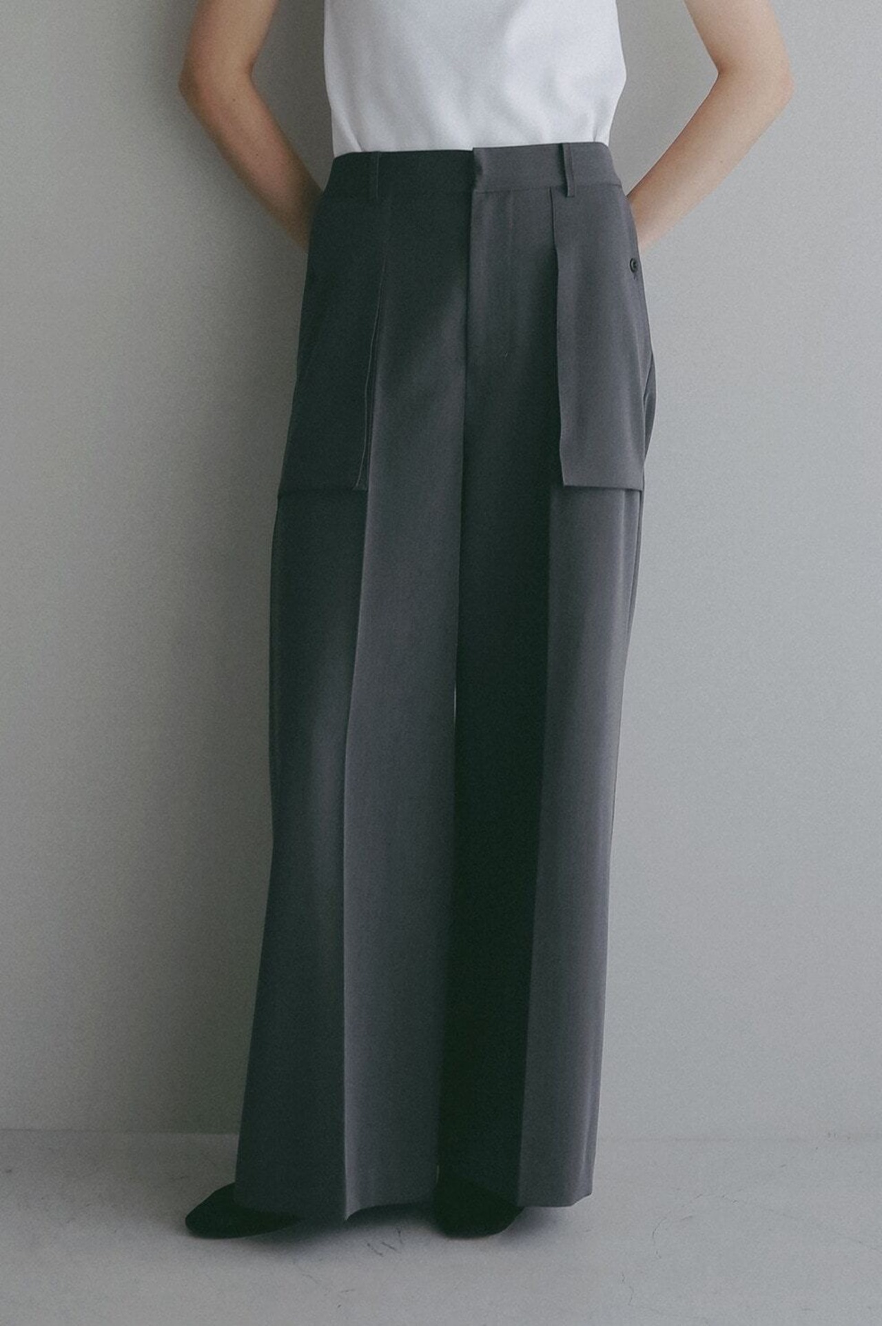 MANOF OUT POCKET WIDE PANTS