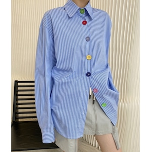 Colorful button shirt KRE1409