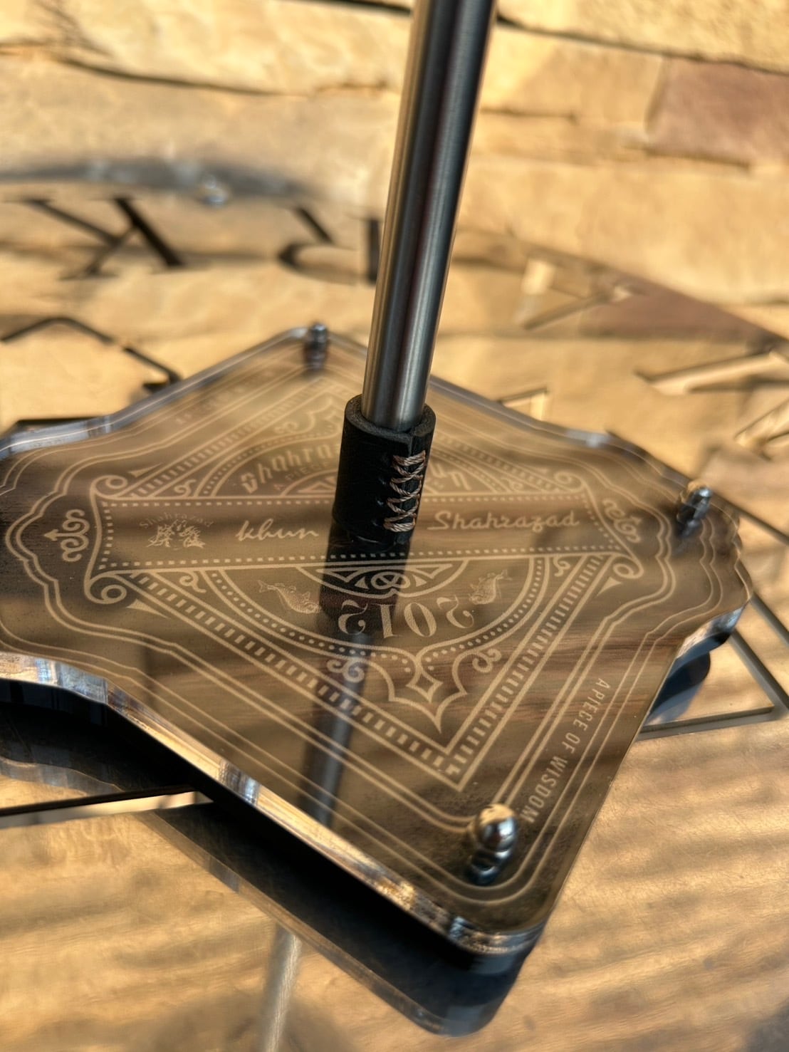 【 shahrazadシャハラザド】ペタルポールランタンスタンド SH102