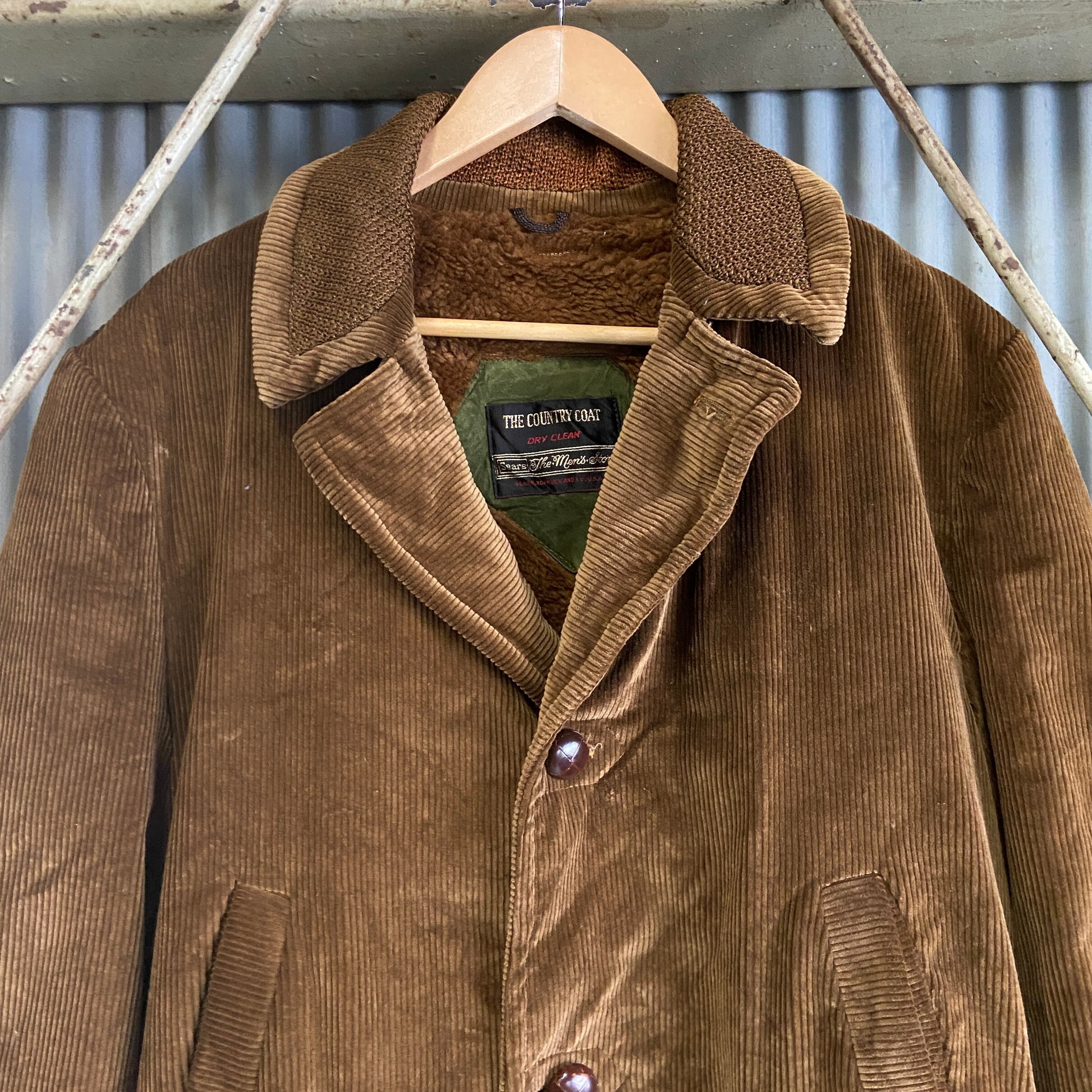 70年代 SEARS シアーズ THE COUNTRY COAT コーデュロイコート