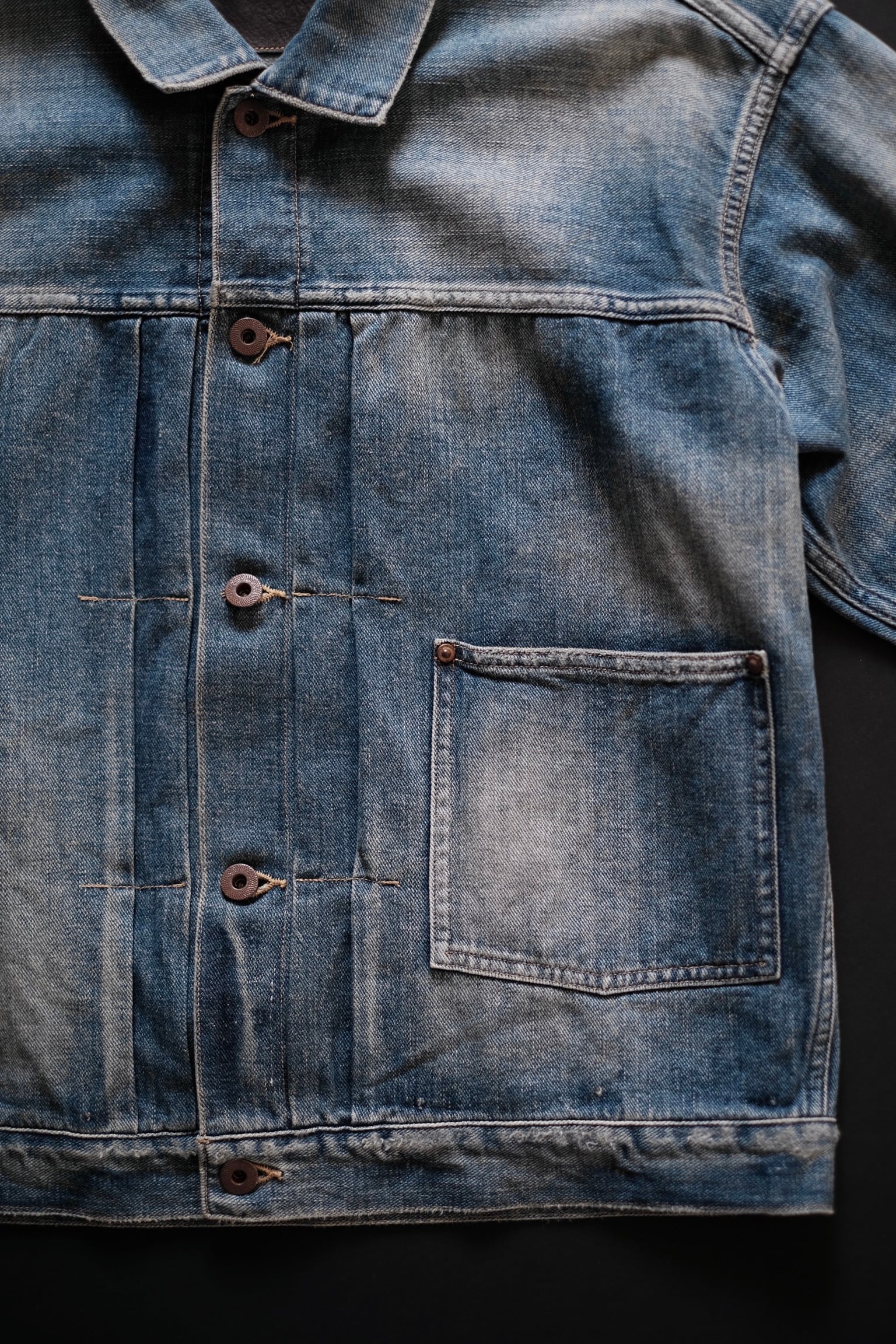 T.T / Lot.703 DENIM JACKET c.1920's | LIVING T.T / Lot.703 DENIM JACKET c.1920's | LIVING