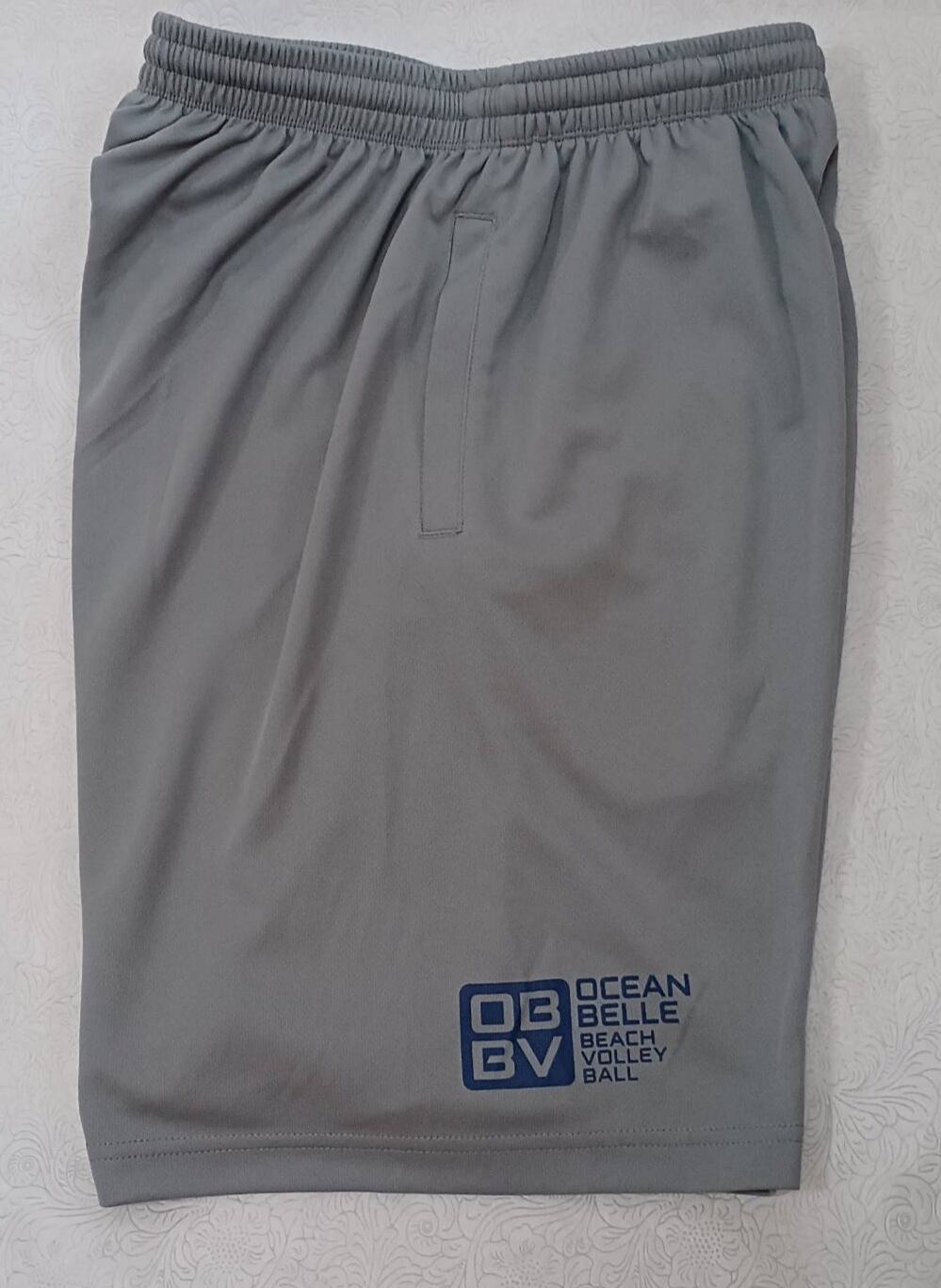 美品 SEA ハーフパンツ ドライハーフパンツ ODAIBA×OCEANBELLE(グレー×ネイビー
