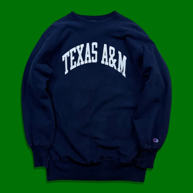 Late 90s Champion Reverse Weave TEXAS A&M Crewneck Sweatshirt