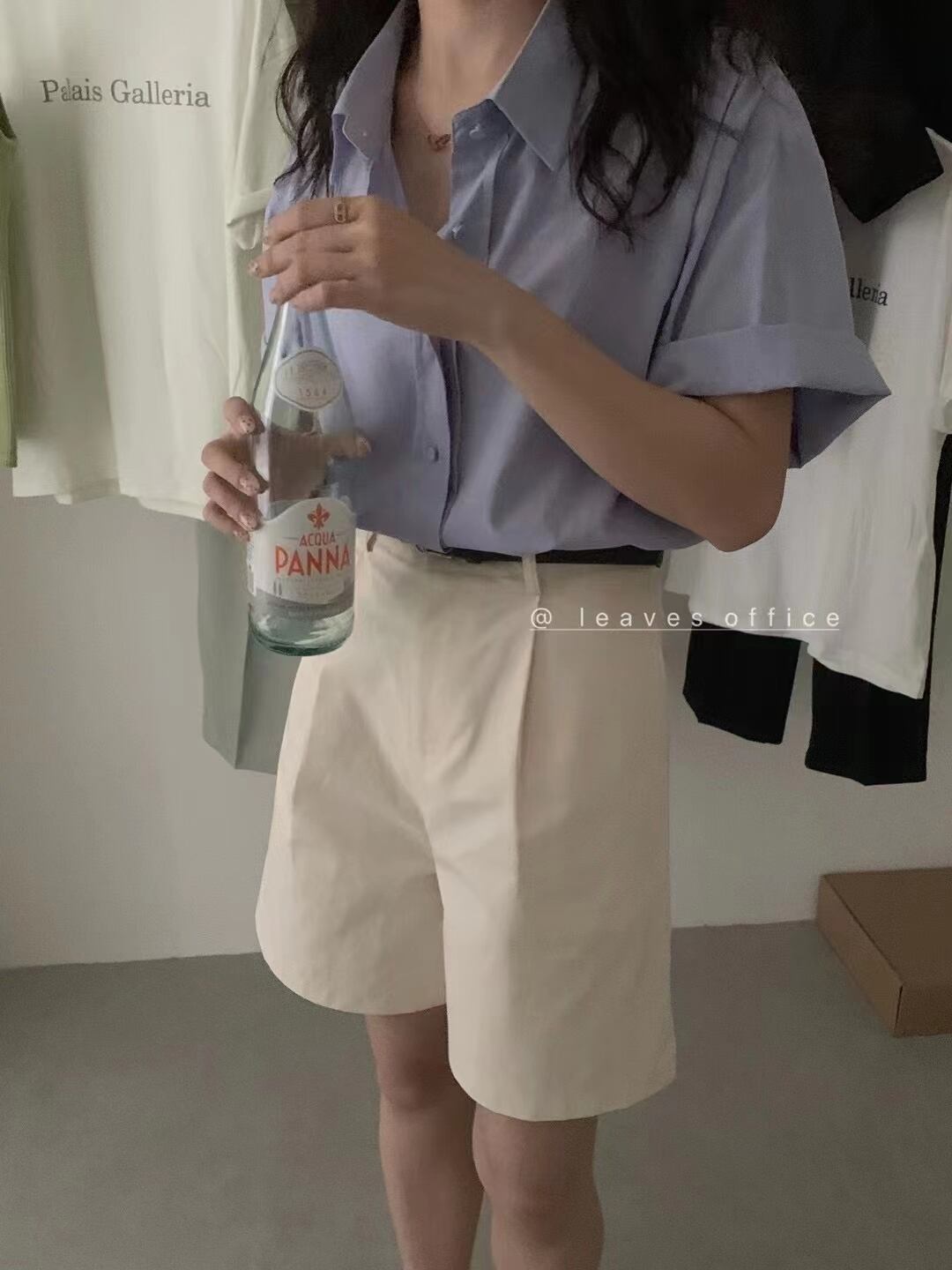 開襟オーバーシャツ　AJ22085-9960