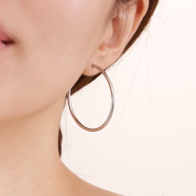 316L simple hoop pierce