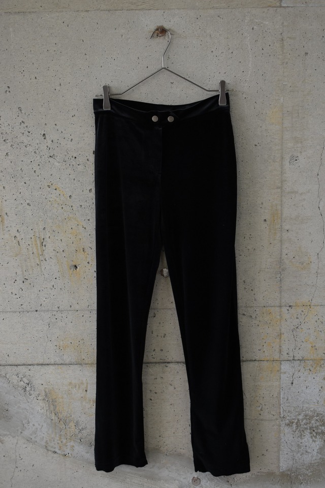 Blue cropped pants